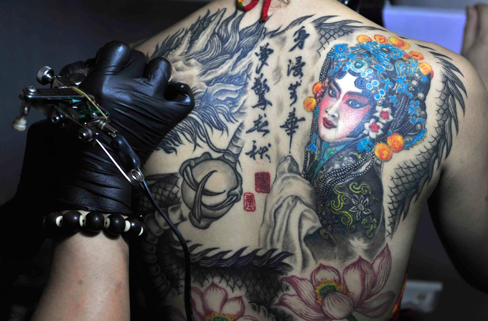 National Tattoo Competition in Shenyang, Liaoning province, China